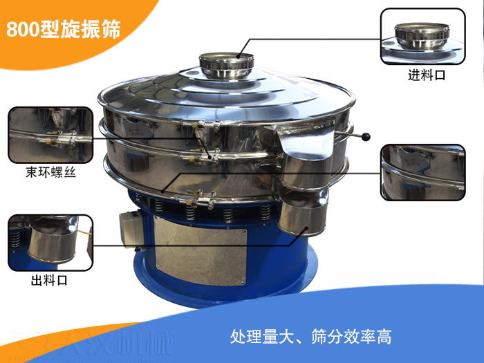 淀粉800型旋振筛